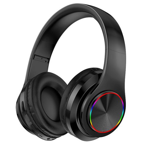 Casque Sans Fil B39 LED – Son Stéréo Premium, Basses Puissantes &amp; Mode Gaming