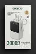 Power Bank VEKIDA 30 000mAh