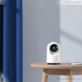Caméra de sécurité Tecno 2K,WiFi intérieure avec vision nocturne, stockage cloud pour babyphone