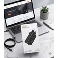 Chargeur Rapide GaN 120W – Double Port USB-A & USB-C
