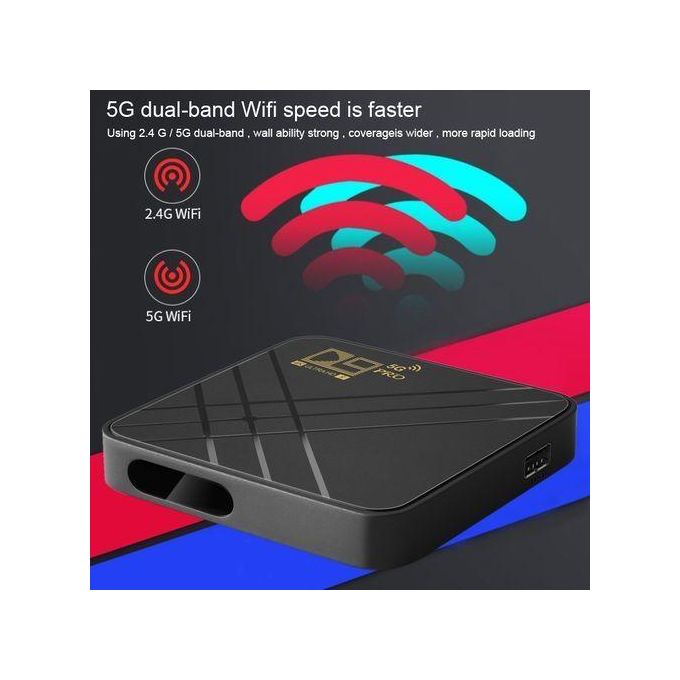 Passerelle Multimédia D9 Pro Android TV Bo