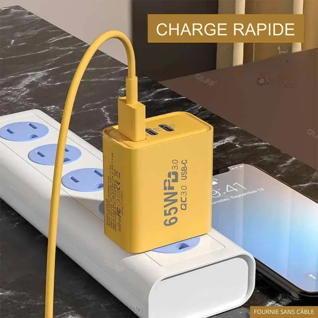 Chargeur Rapide 65W