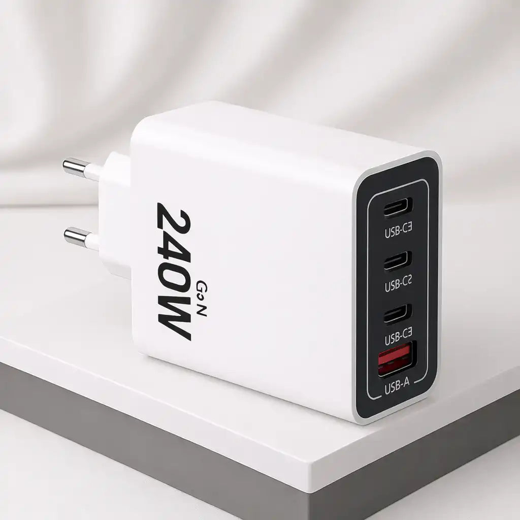 Chargeur Original 240 W + Câble Tressé 2 Mètres