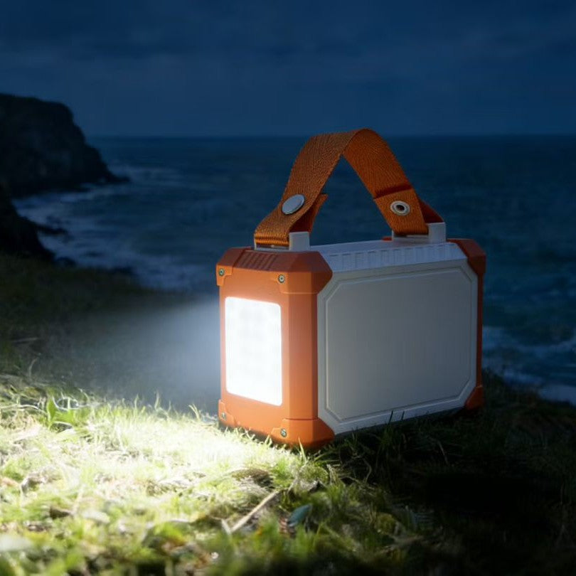 PowerBank haute capacité 60000mAh, charge rapide 22.5W 4 câbles intégrés, lumière LED