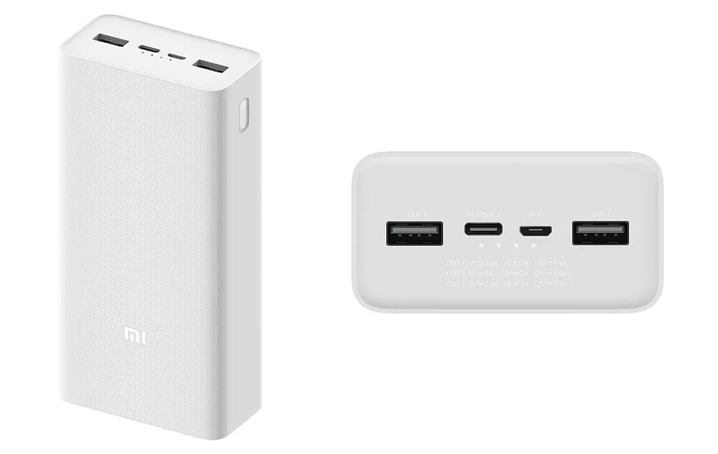 Xiaomi-Mi Power Bank portable, 30000mAh, charge rapide